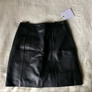 L’Academie Leather Skirt